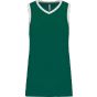 ProAct Maillot de basket-ball femme dark_green/white