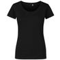 Xo by Promodoro Women´s Deep Scoop T-Shirt black