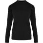 HRM Women´s Premium Highneck Longsleev Tees Black