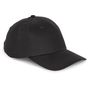 K-up Casquette en coton recyclé - 5 panneaux black