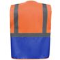Yoko Gilet multifonction haute visibilité hi_vis_orange/royal_blue