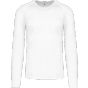 ProAct T-shirt double peau sport manches longues unisexe white