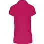 ProAct POLO MANCHES COURTES FEMME fuchsia