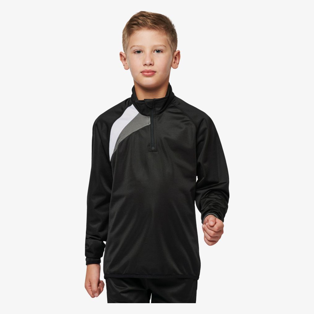 Sweat d'entraînement 1/4 zip enfant ProAct