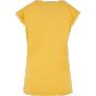 Build Your Brand Ladies Extended Shoulder Tee Dimyellow