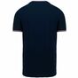 Kariban T-shirt maille piquée col V homme navy/red/white