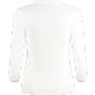 Kustom Kit 3/4 Sleeve Regular Fit Mandarin Collar White