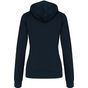 Kariban sweat-shirt zippé capuche contrastée femme navy/fine_grey