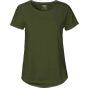 Neutral Ladies Roll Up Sleeve T-Shirt military