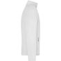 James&Nicholson Men´s Fleece Jacket white