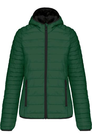 Image produit Doudoune légère à capuche pour femme