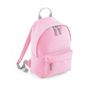 Bagbase Mini sac à dos tendance classic_pink/light_grey