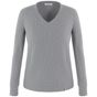 Sainte Armure Origine col V Femme gris chiné