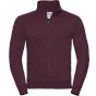 Russell Authentic Sweat zippé homme burgundy