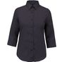 Kariban chemise manches 3/4 femme zinc