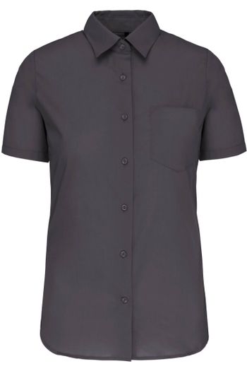 Image produit Chemise popeline manches courtes femme