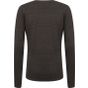 Henbury Ladies' 12gg v-neck jumper grey_marl