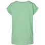 Build Your Brand Ladies Extended Shoulder Tee neo_mint