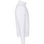fruit of the loom Premium Zip Neck Raglan Sweat white