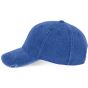K-up Casquette vintage effet déchiré - 6 panneaux washed_blue_quartz