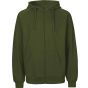 Neutral Mens Zip Hoodie military