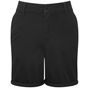 Asquith & Fox Short chino léger femme black