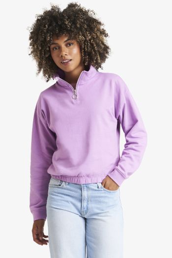 Image produit Women's cropped 1/4 zip Sweat