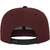 flexfit Classic Snapback 2-Tone Cap maroon/black