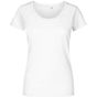 Xo by Promodoro Women´s Deep Scoop T-Shirt white