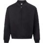 AWDis Just Hoods Signature Heavyweight Bomber Sweat deep_black