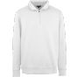 HRM Unisex Premium Zip-Sweatshirt White