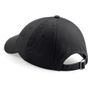 Beechfield Casquette en coton sergé épais profil bas black