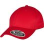 flexfit 110 Curved Visor Snapback red