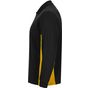 Velilla Polo bicolore manches longues black/yellow