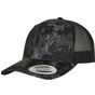 flexfit YP Classics® Veil Camo™ Retro Trucker Cap poseidon_black