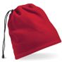 Beechfield Tour de cou convertible bonnet Suprafleece® rouge classique