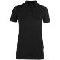 HRM Women's Luxury Stretch Polo Black