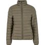 New Morning Studios Ladies light puffer jacket olive