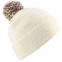 Beechfield Bonnet Snowstar® off_white/mocha