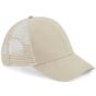 Beechfield Casquette filet en coton biologique sand