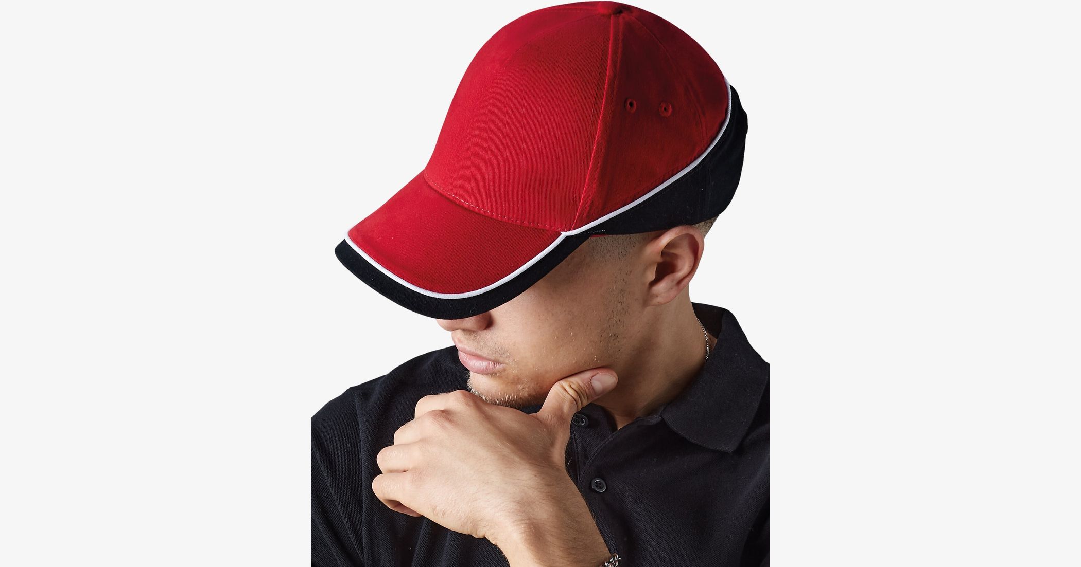 Beechfield B171 Teamwear Competition Gorra, Azul Cielo/Azul Marino