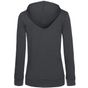 B&C Collection Inspire Zipped Hood /women_° asphalt