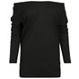 Build Your Brand Ladies Batwing Longsleeve black