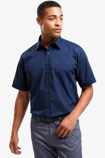 Image produit Chemise popeline à manches courtes pour homme