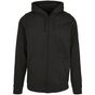 Build Your Brand Basic Basic Zip Hoody black
