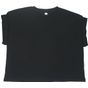 mantis Women's crop top T black