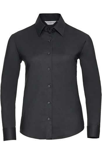 Image produit Chemise Oxford cintrée manches longues femme