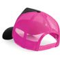 Beechfield Casquette Snapback trucker black/fuchsia