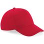 Beechfield Casquette Ultimate à 6 Panneaux rouge classique
