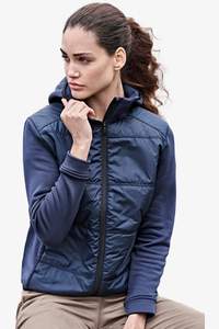 Image produit Women's hybrid-stretch hooded jacket
